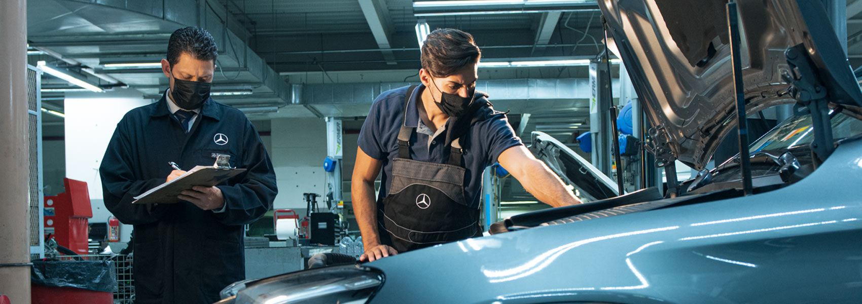 Mantenimiento preventivo de auto - Mercedes Benz